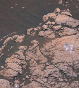 Curiosity Tastes First Sample in 'Clay-Bearing Unit'
