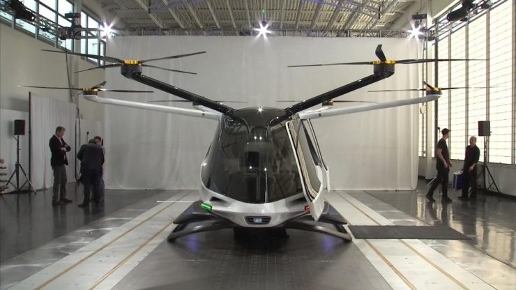 Flying vehicle touted as Southern California traffic tonic